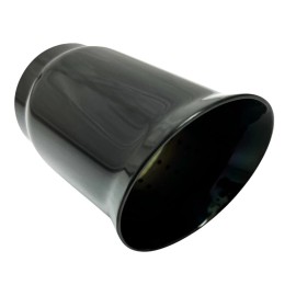 Long Exhaust Tip 4.00" Dia OD 3.00" Dia ID X 6.00" Long 2.25" Inlet  W7006-225-BC-S