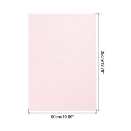sourcing map 50 Sheets Light Pink Tissue Paper 20x14 Inch Tissue Gift Wrapping Paper for Florist Bouquet Supplies,DIY Crafts Birthday Holiday Decoration