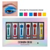 6 Pcs Eyeshadow Cream Colorful Matte Eye Shadow Make up
