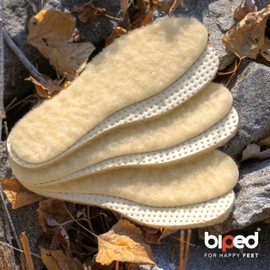 3 Pairs of Lambswool Insoles | Real Lambskin Winter Size 10-24 z2389 Beige Size: 3