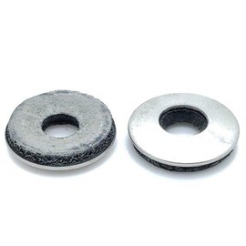 500 Qty #6 Stainless Steel EPDM Bonded Sealing Neoprene Rubber Washers (BCP696)