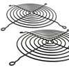 Coolerguys 140mm Black Fan Grill/Guard with Screws (2 Pack)