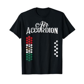Flag Of Mexico T Shirt Fiesta Mexican Flag Air Accordion T-Shirt