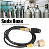 G5/8-14 CO2 Universal External Hose Adapter 1.5 m Soda Black