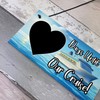 Red Ocean Cruise Countdown Holiday Plaque - Hanging Holiday Countdown