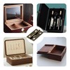 AUXBC 80Pcs 18x15mm Antique Bronze Mini Hinges for Wooden Box,