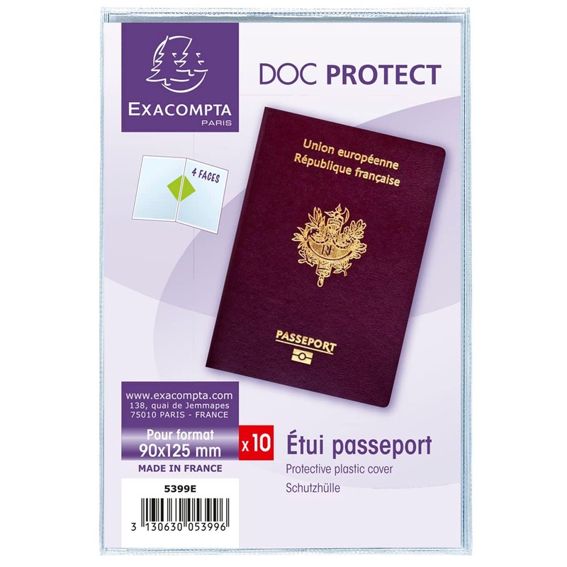 Exacompta 133 x 95 cm Punched Pockets