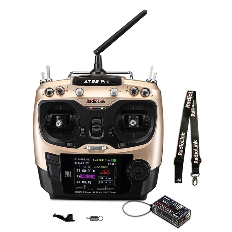 Radiolink AT9S Pro 12 Channels 2.4G RC Transmitter Radio Controller