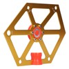 Woodworking Angle Ruler Hex Magnetic Aluminum Alloy Table Saw Adjustment