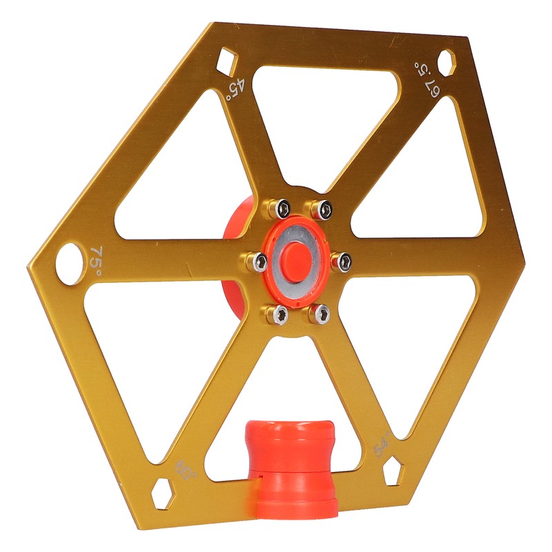 Woodworking Angle Ruler Hex Magnetic Aluminum Alloy Table Saw Adjustment