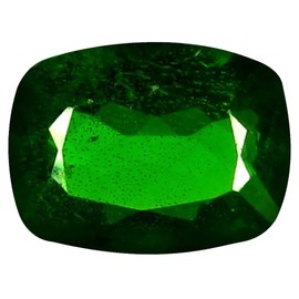 1.27 ct Cushion Cut (8 x 6 mm) Russian Chrome Diopside Natural Loose Gemstone