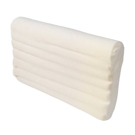 DMI Contour Memory Foam Pillow for Excellent Neck Support, Cervical Pillow, with Soft Cream Terry Cloth Cover