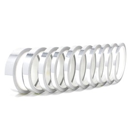 Finest Folia Decorative Strips 10 Metres Chrome for Car Motorcycle Boat Model Making Silver Chrome