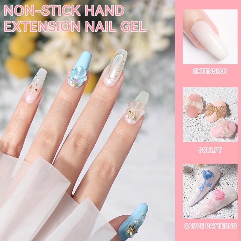 LED Nail Lamp Gel Set Professional DIY Fast Drying Nail