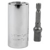Jazooli Universal Grip Socket Wrench Hand Ratchet Spanner Drill Adapter