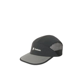 Goldwin Running Cap, Hat, Marathon, Trails, Men's, Women's, Lightweight, Breathable, BLACK/CHARCOAL GRAY