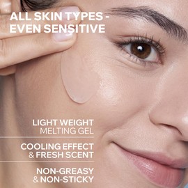 Uriage Eau Thermale gel hidratante con Ácido Hialurónico 40ml - 24H Hidratación Intensa y luminosidad. Gel facial fundente ligero y fresco para pieles normales a mixtas - Efecto refrescante y aroma fresco - No comedogénico
