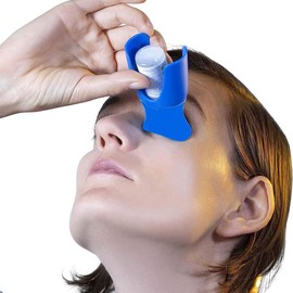 Dispensador Reutilizable y Portátil de Gotas Oftálmicas Soporte Antiescáscara Fácil Usar Ajusta a la Mayoría las Botellas Ideal para Adultos Mayores Adolescentes Niños Herramienta Anticontaminación el