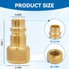 16301 Low Side Tank Adapter Fittings - 1/2" ACME Female