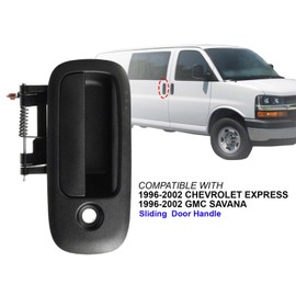 Auto Parts Avenue APA Replacement Outer Sliding Door Handle 1996-2002 Express Savana Van Rear Passenger Right RH Side 15739871 GM1513105