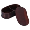 Portable Lunch Box Set Japanese Wooden Food Storage Container for