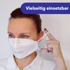 faciemF, FFP2 Respirator Mask for Mouth and Nose Protection Made