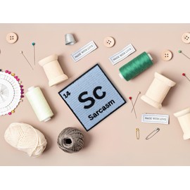 Finally Home Iron-On Patch – Blue Sarcasm | Saying Patches, Sarcasm Iron-on, Science Patches, Funny Patch, Men's Iron-On Patch