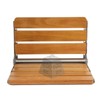 Dyna-Living Folding Shower Seat Wall Mounted Fold Down Shower Seat
