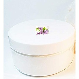 Lilac Scented Silk Body Powder - 8 oz Jar