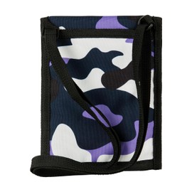 Urban Classics Oxford Neck Pouch, Ultraviolet Camo (Multicolour) - TB2144