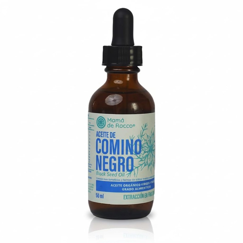 Mamá de Rocco | Aceite de Comino Negro Orgánico Prensado