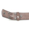 BC Belts Leather Belt Strap with Tooled Western Floral Leaf
