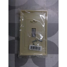 Eagle Electric 2134V 1-Gang Toggle Switch Wallplate, Ivory **Free Shipping**