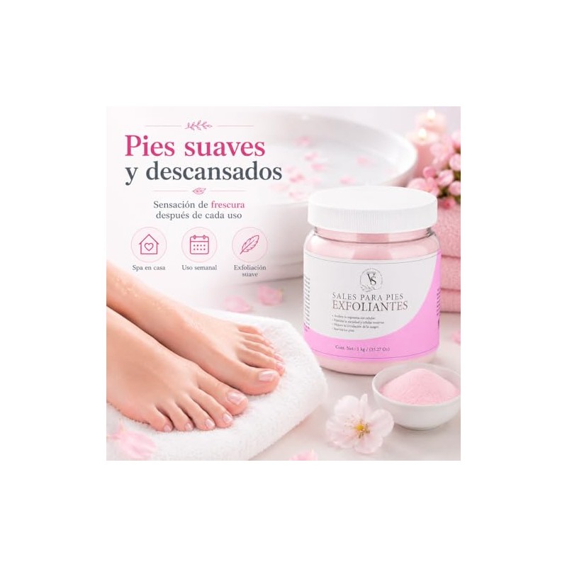 Sales Exfoliantes Para Pies Suavizantes 1k SPA
