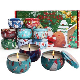 Velas de Aromaterapia Juegos de Regalos de Velas Perfumadas para Mujeres, 2,5 onzas Velas Perfumadas Relajadas, Regalos de Navidad para las madres de las Mejores Amigas de las Mujeres