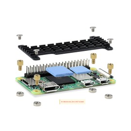 Raspberry Pi Zero Heatsink, Aluminum Heatsink for Raspberry Pi Zero 2 W/Pi Zero 2 WH/Raspberry Pi Zero/Pi Zero W/Pi Zero WH