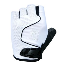 Chiba Cool Air Cycling Summer Gloves for Men and Women, Digital Carbon Fibre Palm for Secure Grip, Anatomical Poron Gel Padding, Quick Pull & Easy Clip, Washable and Breathable, black