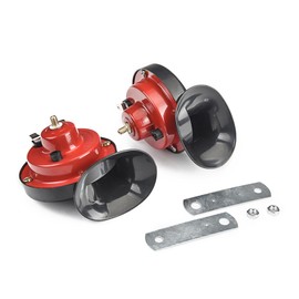 Car Horn, 12V 300DB Super Loud Horn, Waterproof Double Truck Horn, Motorcycle, Truck, Train & Boat (2pcs)