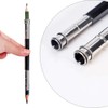 Liitata Art Pencil Extender Pencil Extender Adjustable Double Head Pen