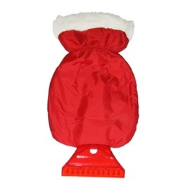 VEROPA 6487 Ice Scraper with Mitt, Red/Black