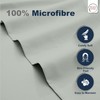 Rohi Microfibre Single Flat Sheet Duck Egg – Comfy Soft