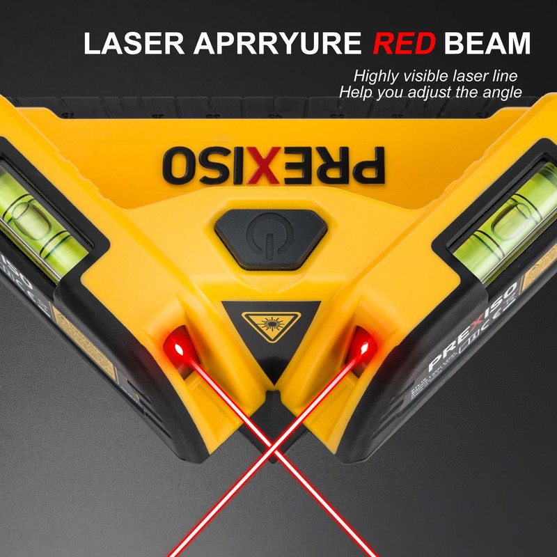 PREXISO Square Laser - 30Ft Flooring Laser Level, Tile Laser