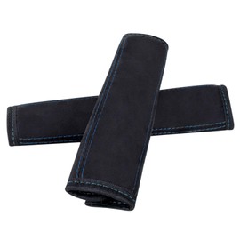 L&P Car Design GmbH 2 Piece Seat Belt Pads Soft Microfibre Shoulder Pads Shoulder Pads Pads Padded Strap Shoulder Black