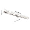 Aipsun 41 Inches Crystal Vanity Lights Over Mirror Long Bathroom