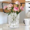 Aoderun Glass Vase Crystal Vase Heavy Duty Large Flower Vase