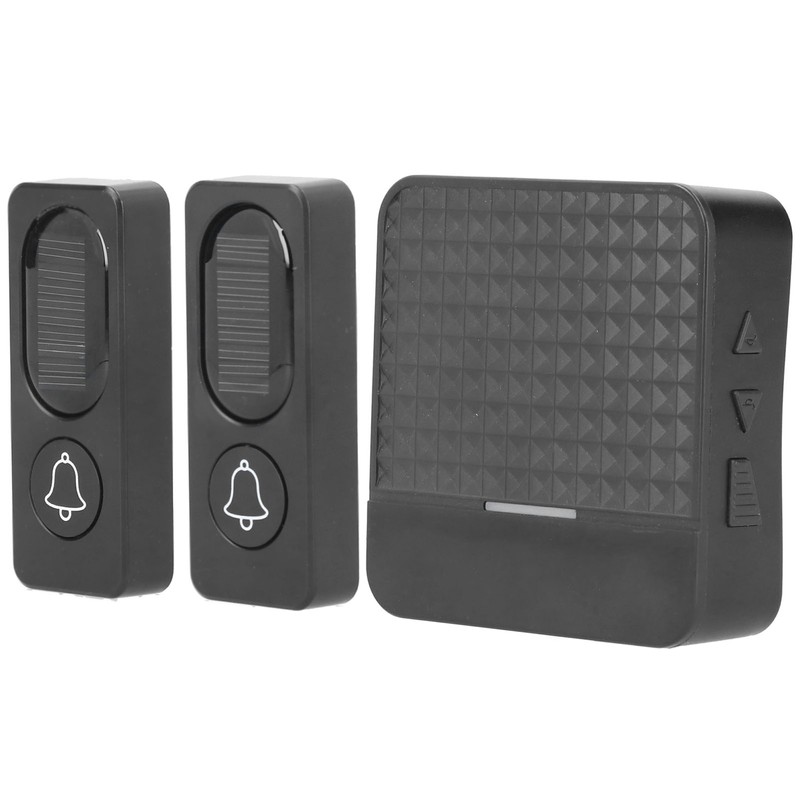 Wireless Door Bell Alarm System Waterproof Solar Electric Doorbell with