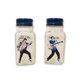 Elvis Presley Dancing Images On Salt And Pepper Shakers