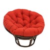 Blazing Needles Twill Papasan Cushion, 48" x 6" x 48",
