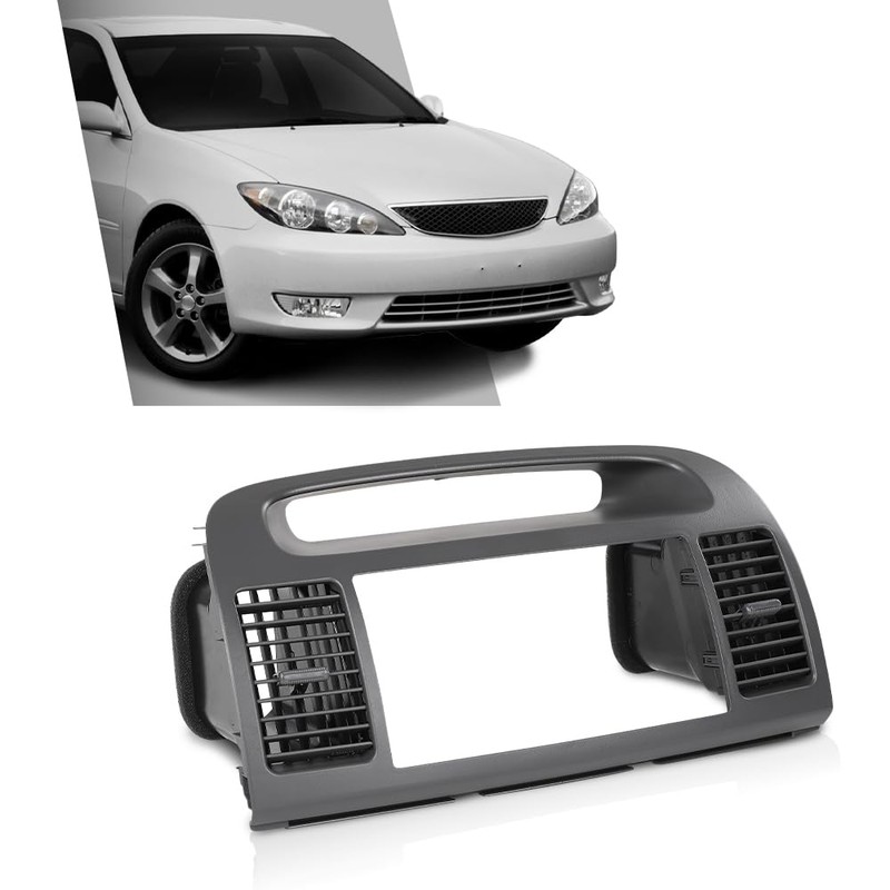 G-PLUS Center Dash Bezel Trim Compatible with Toyota Camry 2002-2006