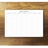 Schedule Pad, Tear Off Undated Weekly Planner Notepad, A4 Size